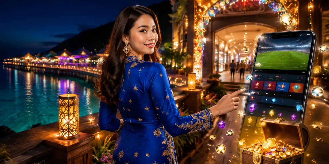 Pengguna mudah alih mendaftar platform kasino Sabah gaya baju kurung Malaysia